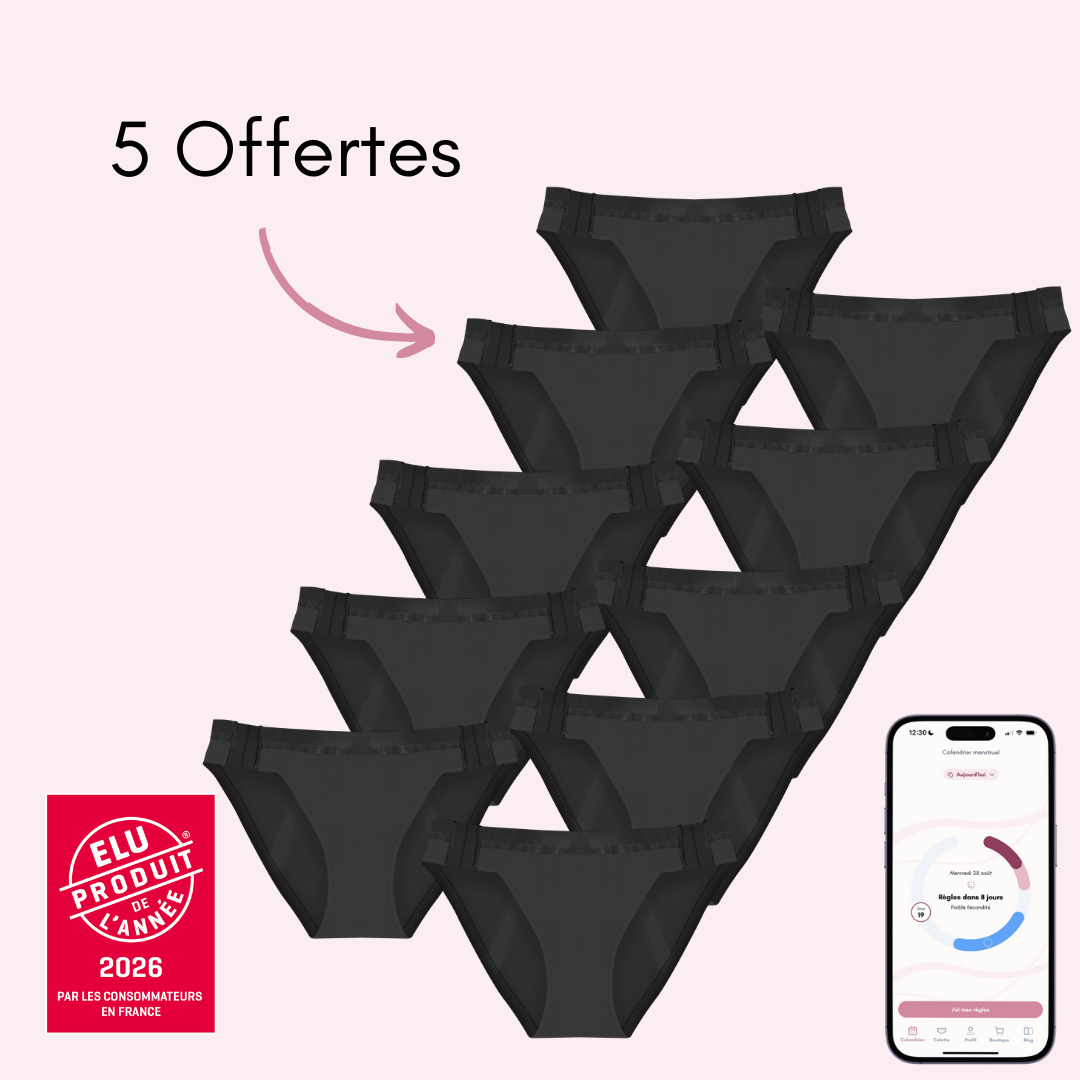 Culotte Menstruelle Arya Détachable (Nouveauté) Produit de l'année 2026 ✨