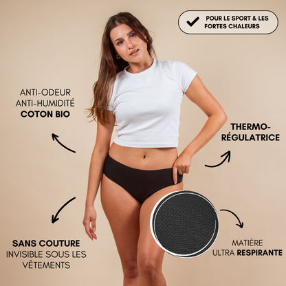 Culotte Menstruelle Respirante Sans coutures Angèle (Nouveauté)