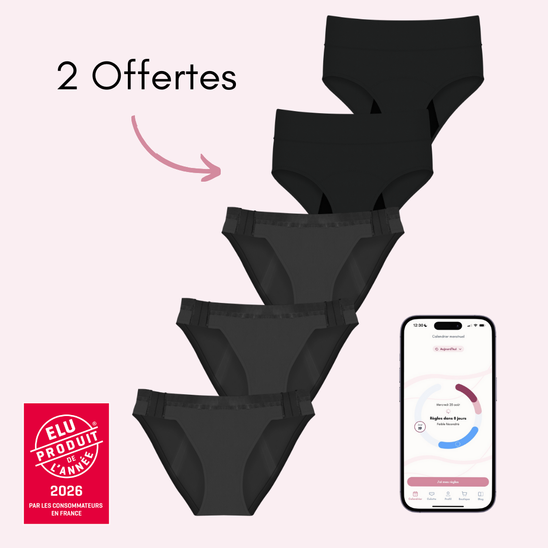 3 Arya détachables + 2 Céleste respirantes Offertes