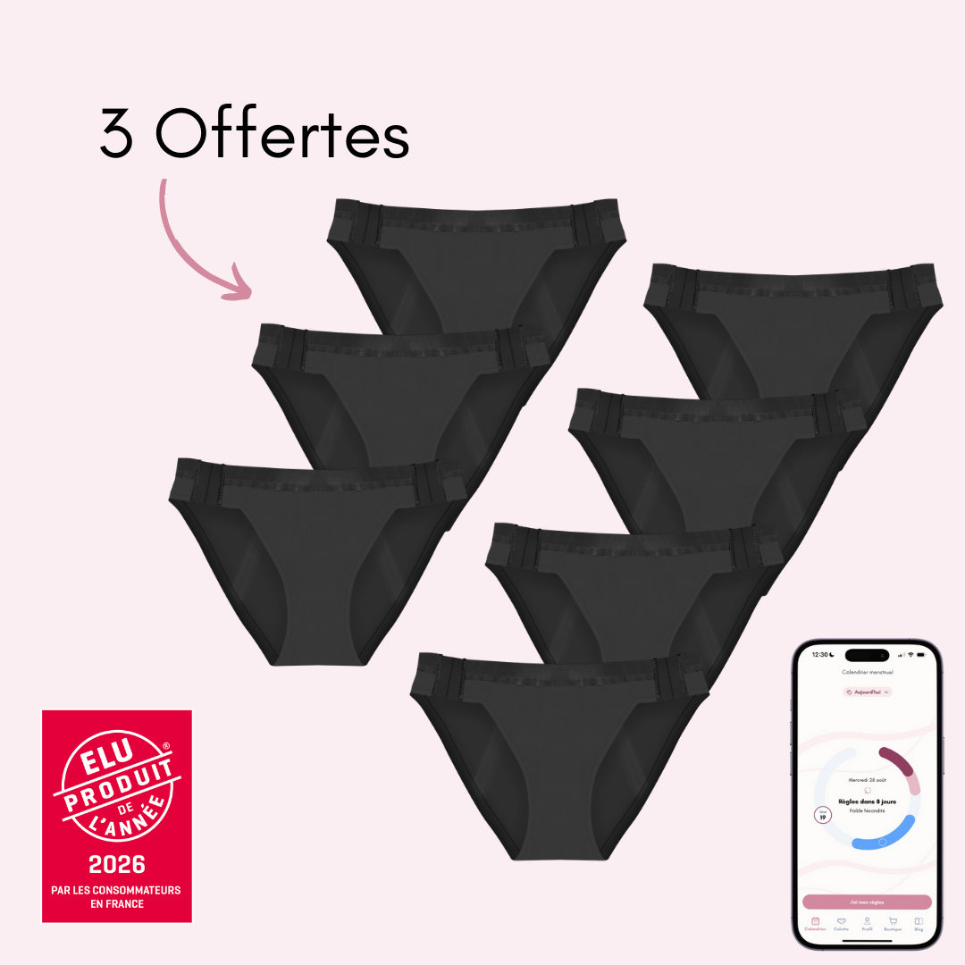 Culotte Menstruelle Ados Arya détachable (Nouveauté) Produit de l'année 2026  ✨