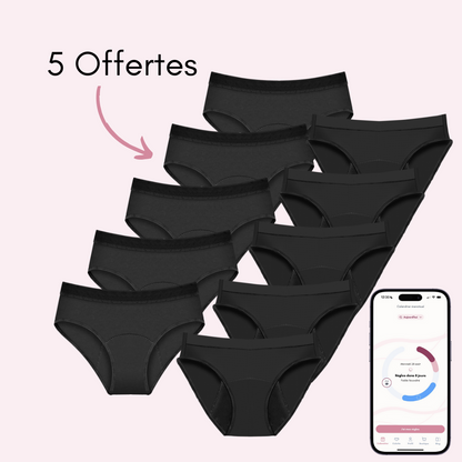 5 Aurore respirantes + 5 Léa Offertes