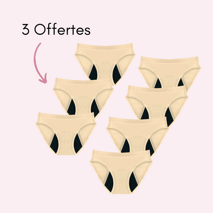 Culotte Menstruelle Respirante Ados Aurore