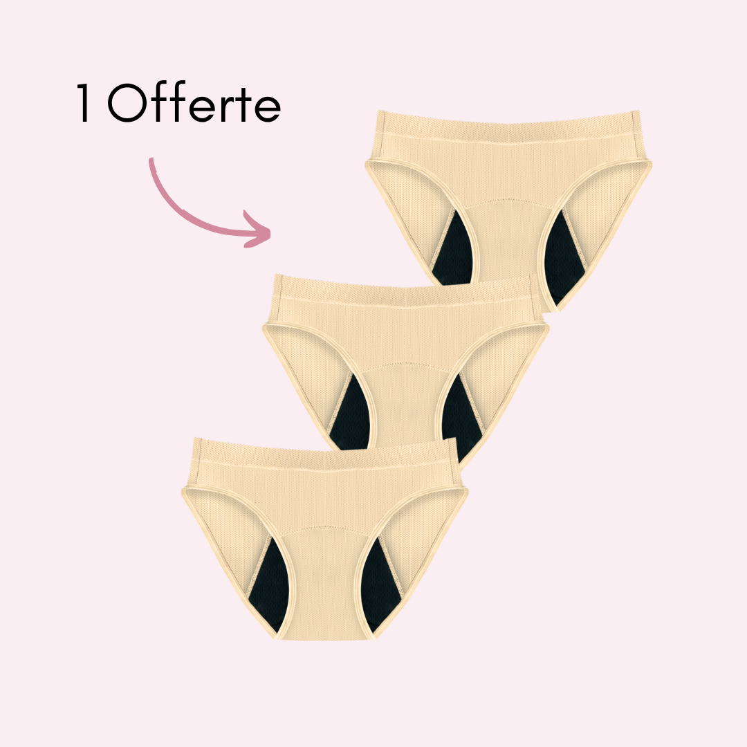 Culotte Menstruelle Respirante Aurore