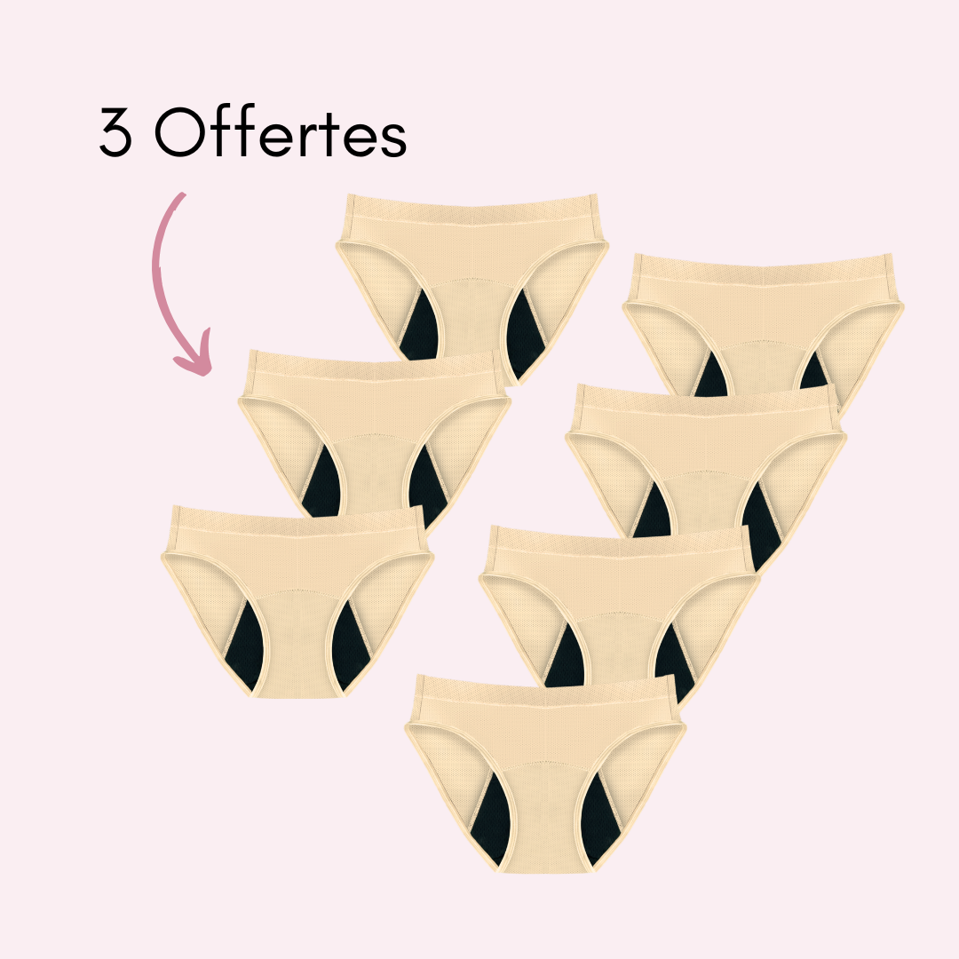 Culotte Menstruelle Respirante Aurore