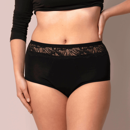 Culotte Menstruelle Clémence (taille haute) Nouveauté
