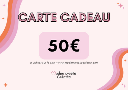 Carte Cadeau