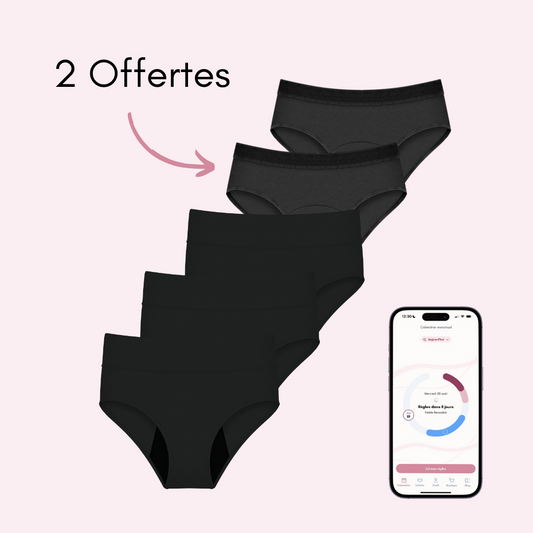 3 Céleste respirantes + 2 Léa Offertes