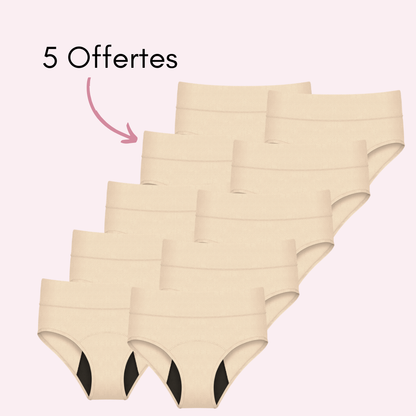 Culotte Menstruelle Respirante Céleste