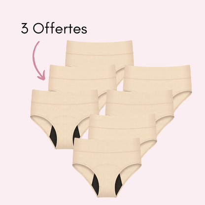 Culotte Menstruelle Respirante Céleste