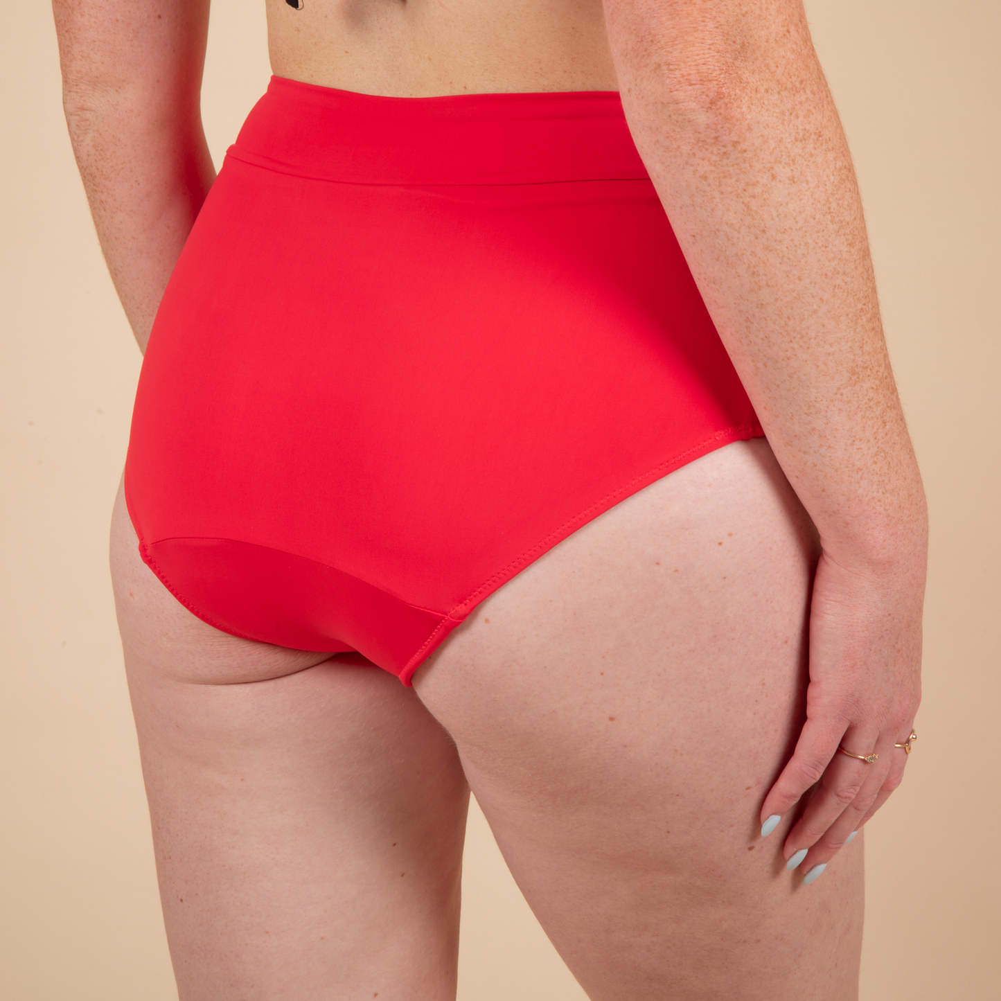 Maillot de bain menstruel taille haute Eléonore - Édition limitée