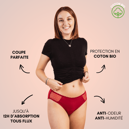 Culotte Menstruelle Manon - Edition Limitée