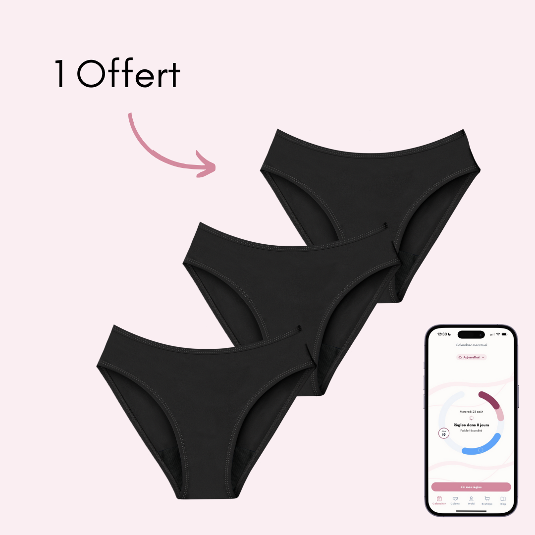 Maillot de bain menstruel ados Nora