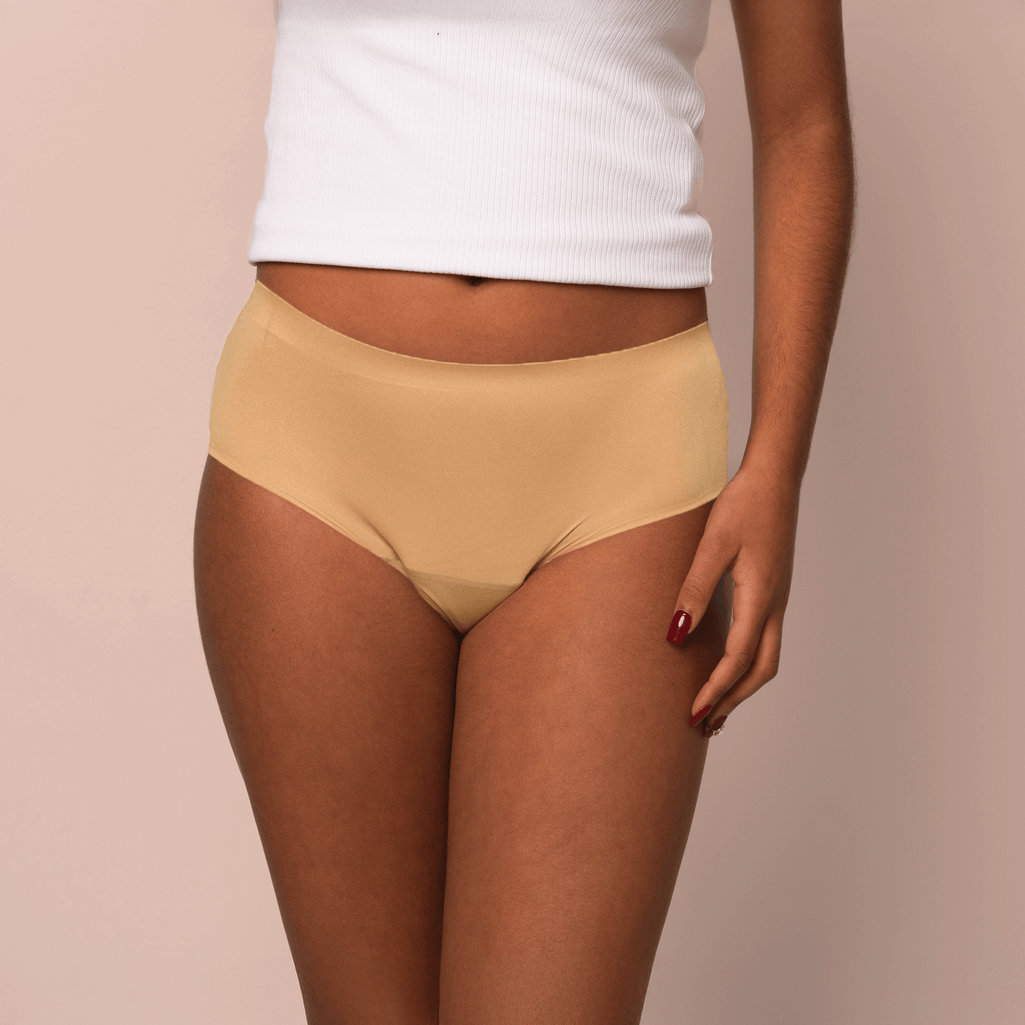 Culotte Menstruelle Nina sans coutures (taille haute)