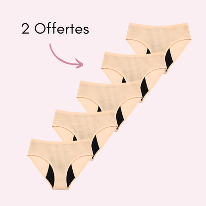 Culotte Menstruelle Ados Respirante Sans coutures Angèle