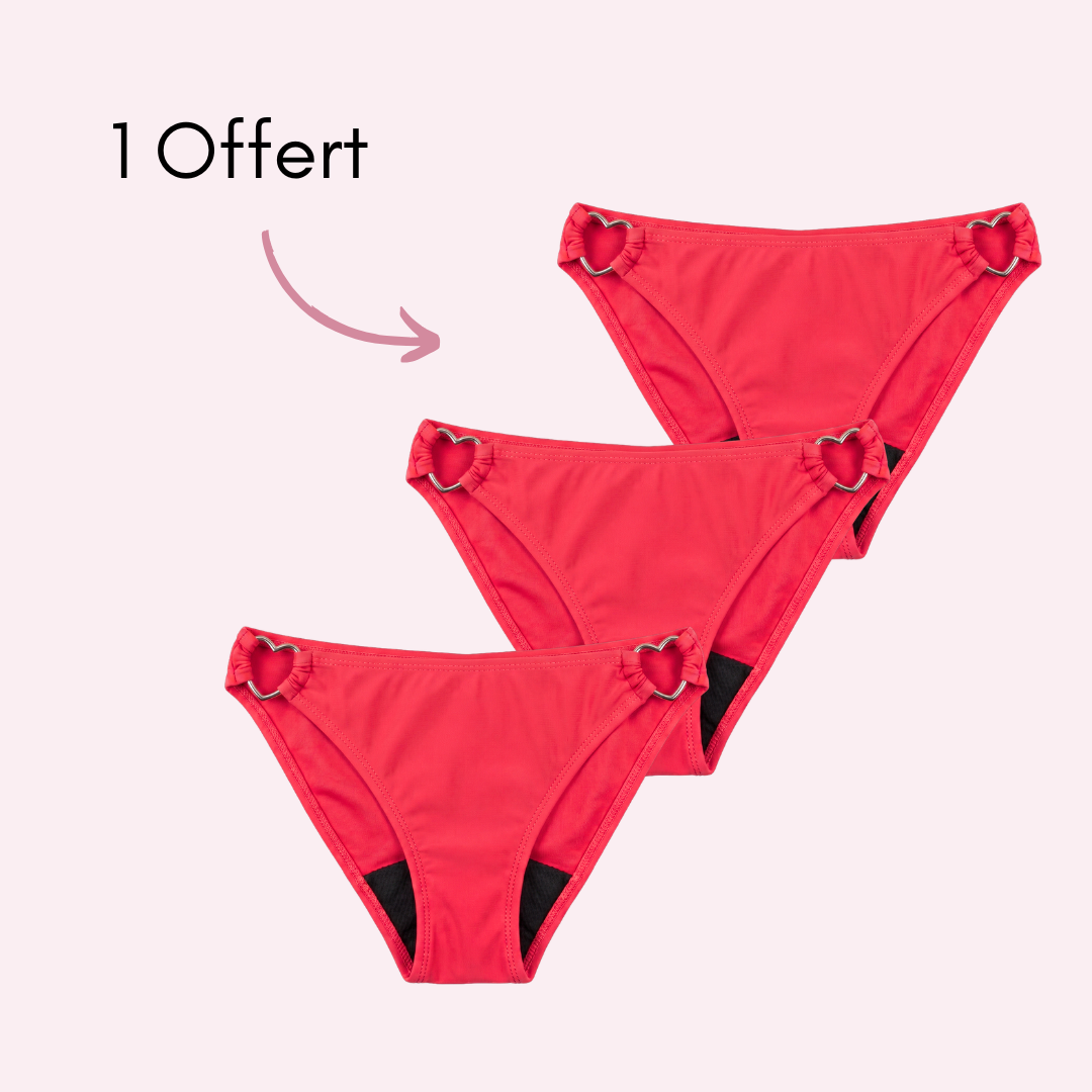 Maillot de bain menstruel Valentine (Nouveauté)