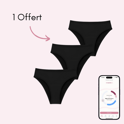 Maillot de bain menstruel ados Nora Sans Coutures